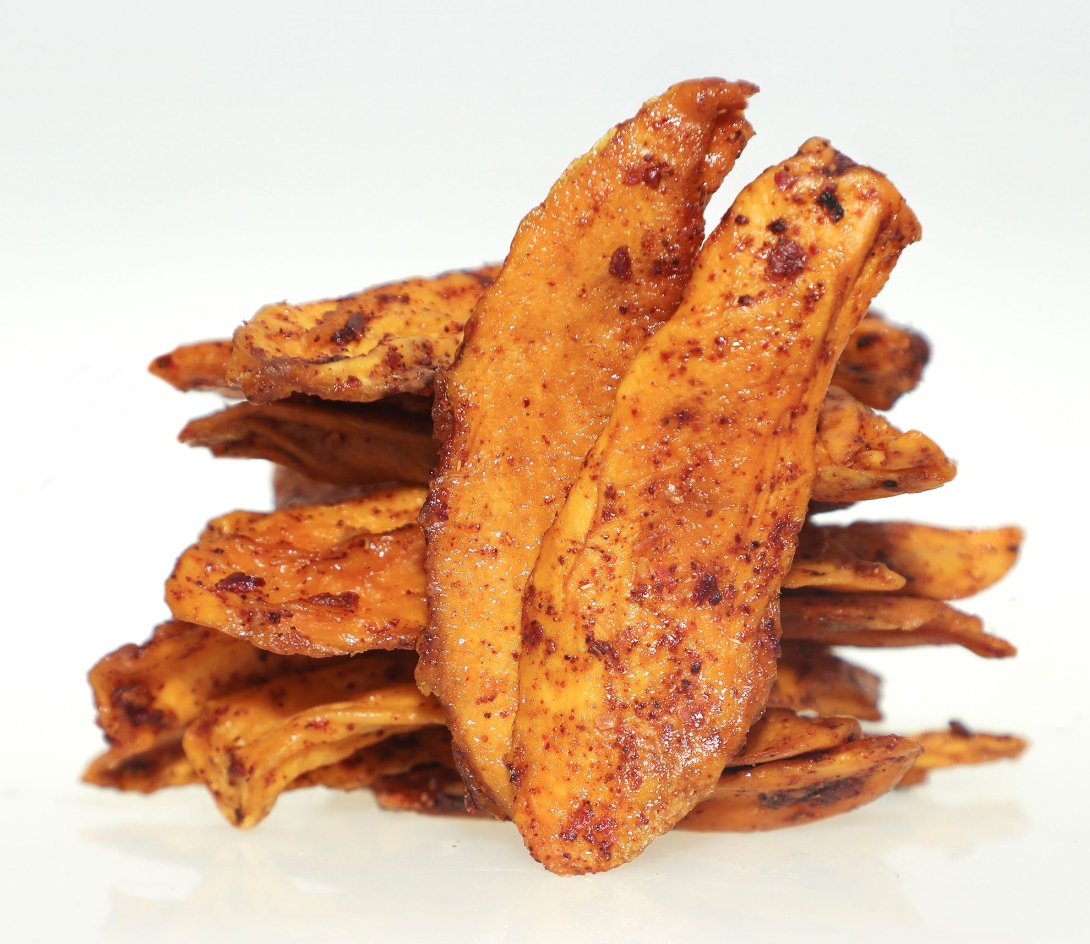 organic dried chili lime mango strips 